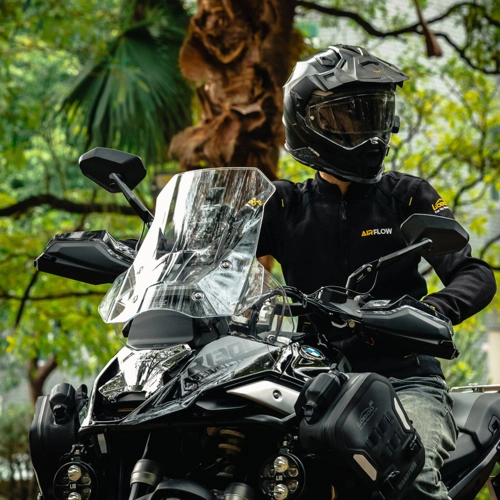 LOBOO RM02-1300 Комплект черных складных зеркал для BMW R1300GS ADV (индикатор слепой зоны) | КУКУХА ШОП фото 16