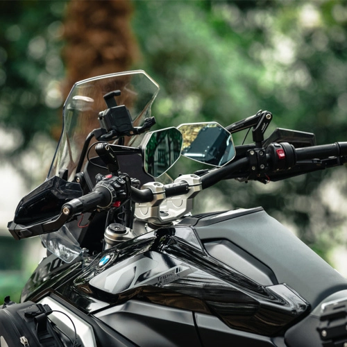 LOBOO RM02-1300 Комплект черных складных зеркал для BMW R1300GS ADV (индикатор слепой зоны) | КУКУХА ШОП фото 17