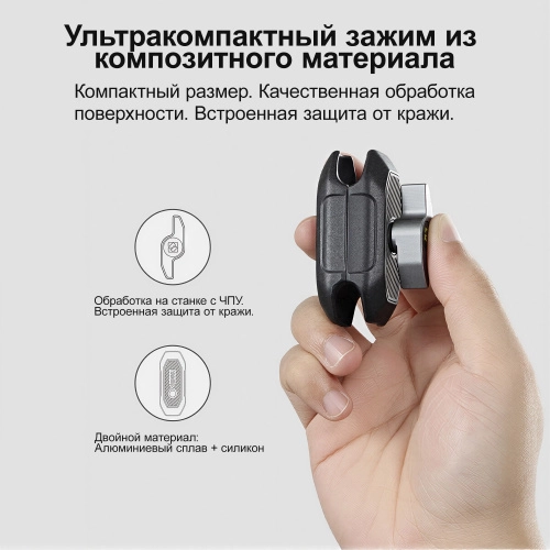 SMNU+ 03.12.SM012-25 Комплект для установки экшн камеры 110см (инстапалка для мотоцикла) | КУКУХА ШОП фото 8