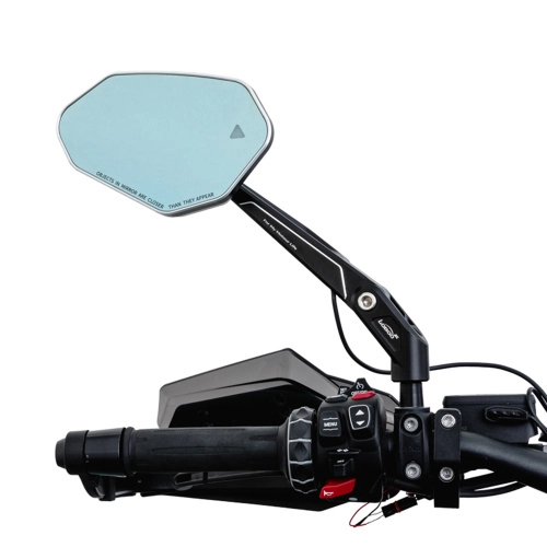 LOBOO RM02-1300 Комплект черных складных зеркал для BMW R1300GS ADV (индикатор слепой зоны) | КУКУХА ШОП фото 3