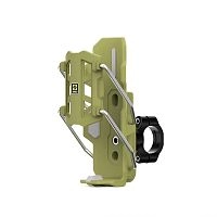 SMNU+ 03.11.SM011-12 Держатель для бутылки на мотоцикл Hayabusa S на трубу 22-28мм зеленый | КУКУХА ШОП