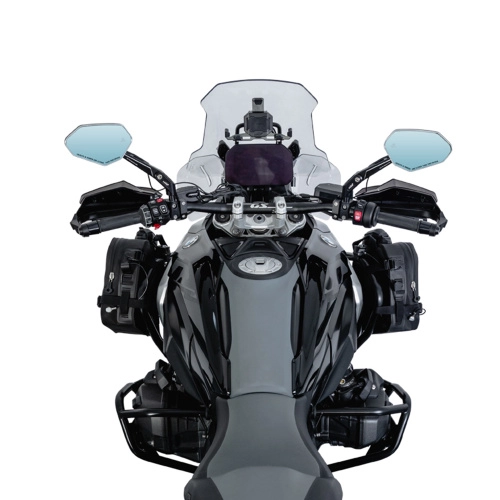LOBOO RM02-1300 Комплект черных складных зеркал для BMW R1300GS ADV (индикатор слепой зоны) | КУКУХА ШОП фото 4