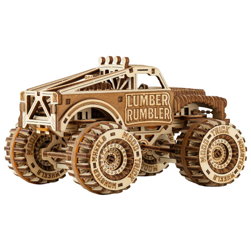 WOOD TRICK WDTK105 Деревянный 3D конструктор "LUMBER RUMBLER" | КУКУХА ШОП фото 6