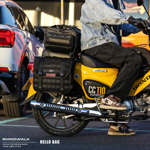 RhinoWalk MTR2013 Быстросъемный мягкий кофр / мотосумка 13L | КУКУХА ШОП фото 24