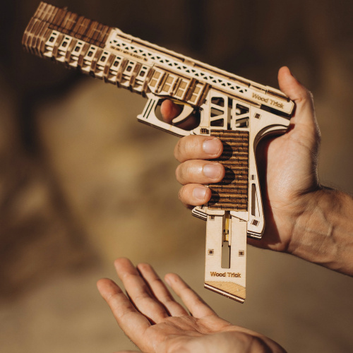 WOOD TRICK BT055 Деревянный 3D конструктор "ЗАЩИТНИК" | КУКУХА ШОП фото 4