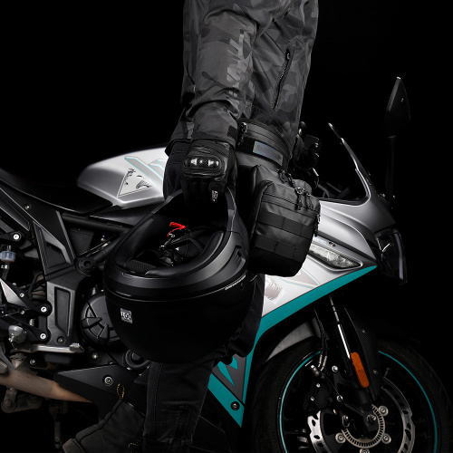 RhinoWalk MT102BK Набедренная мотосумка черная | КУКУХА ШОП фото 13
