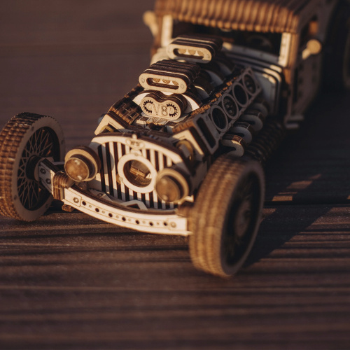 WOOD TRICK BT040 Деревянный 3D конструктор "ХОТ РОД" | КУКУХА ШОП фото 5