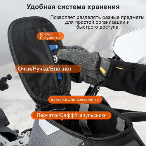 LOBOO BTB12 Сумка на топливный бак 10L | КУКУХА ШОП фото 8