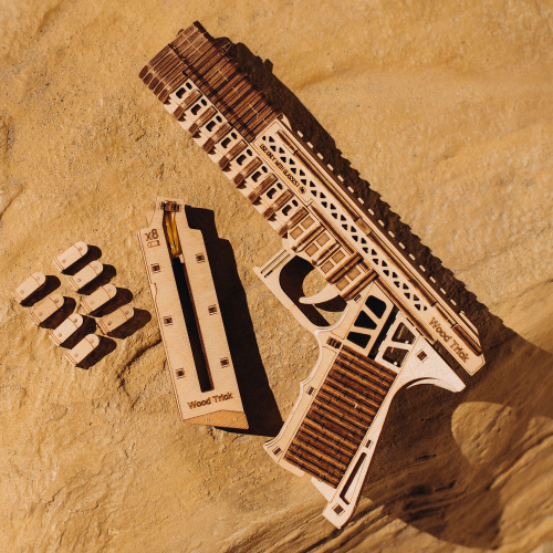 WOOD TRICK BT055 Деревянный 3D конструктор "ЗАЩИТНИК" | КУКУХА ШОП фото 8