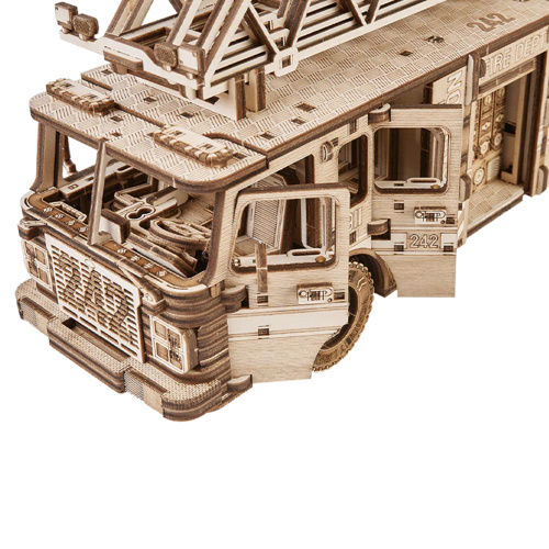 WOOD TRICK BT077 Деревянный 3D конструктор "ПОЖАРНАЯ МАШИНА" | КУКУХА ШОП фото 2