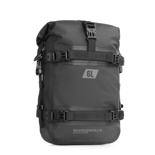 RhinoWalk MT2206BK Водонепроницаемая сумка на боковые передние дуги 6L черная | КУКУХА ШОП фото 4