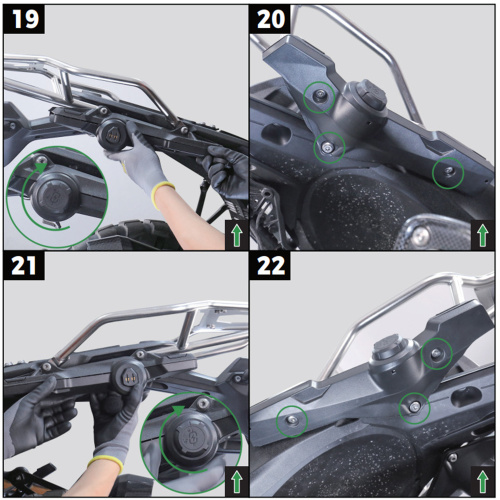 LOBOO JP131WPRO Комплект для крепления топкейса LOBOO | КУКУХА ШОП фото 12