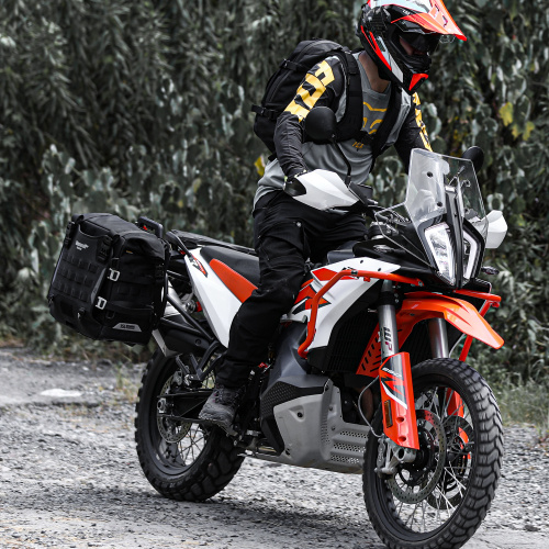 RhinoWalk MJX2004BK Мягкий быстросъемный боковой кофр 35L серии Mechanic | КУКУХА ШОП фото 15