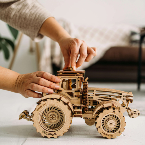 WOOD TRICK BT023 Деревянный 3D конструктор "ТРАКТОР" | КУКУХА ШОП фото 8