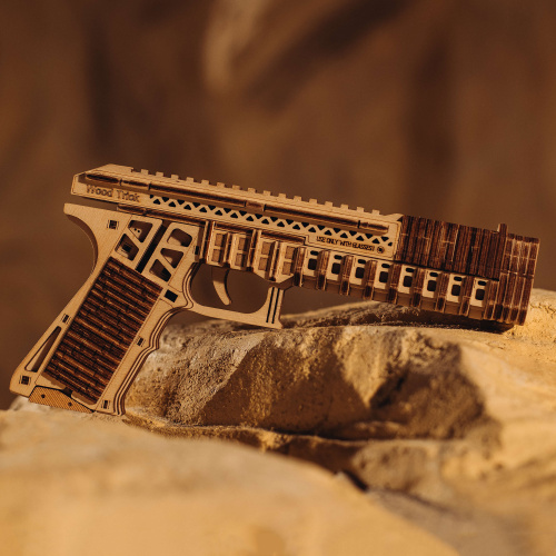 WOOD TRICK BT055 Деревянный 3D конструктор "ЗАЩИТНИК" | КУКУХА ШОП фото 6