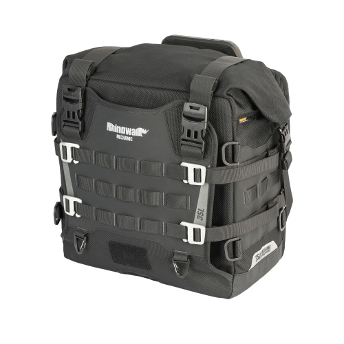 RhinoWalk MJX2004BK Мягкий быстросъемный боковой кофр 35L серии Mechanic | КУКУХА ШОП