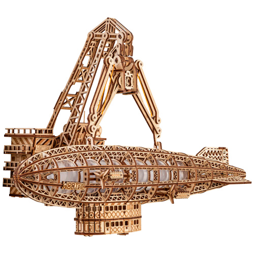 WOOD TRICK WDTK101 Деревянный 3D конструктор "СИЯЮЩИЙ ДИРИЖАБЛЬ" | КУКУХА ШОП фото 3