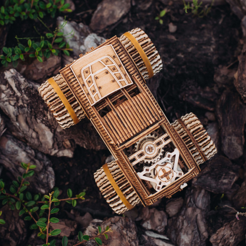 WOOD TRICK BT050 Деревянный 3D конструктор "МОНСТР-ТРАК" | КУКУХА ШОП фото 10