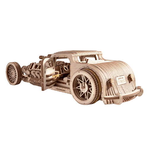 WOOD TRICK BT040 Деревянный 3D конструктор "ХОТ РОД" | КУКУХА ШОП фото 7