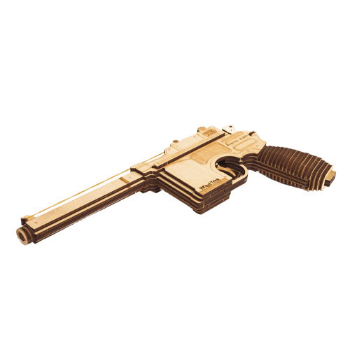 WOOD TRICK WT010/21 Деревянный 3D конструктор "НАБОР ПИСТОЛЕТОВ" | КУКУХА ШОП фото 3