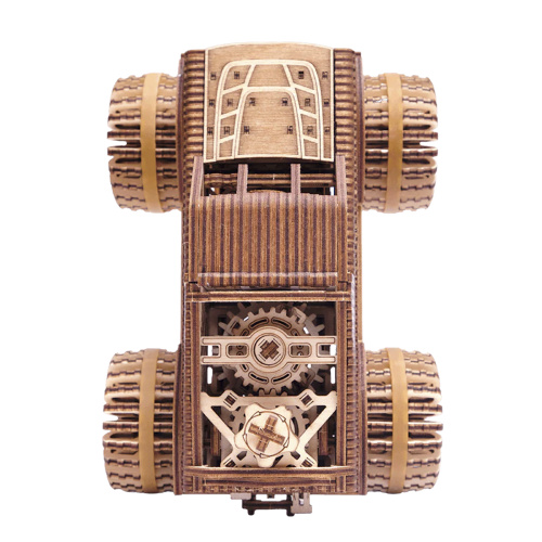 WOOD TRICK BT050 Деревянный 3D конструктор "МОНСТР-ТРАК" | КУКУХА ШОП фото 4