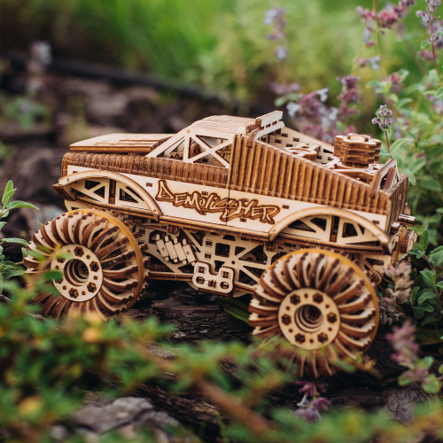 WOOD TRICK BT050 Деревянный 3D конструктор "МОНСТР-ТРАК" | КУКУХА ШОП фото 9