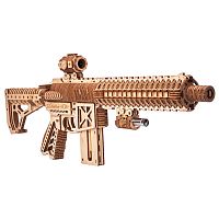 WOOD TRICK WDTK057 Деревянный 3D конструктор "ШТУРМОВАЯ ВИНТОВКА AR-T" | КУКУХА ШОП