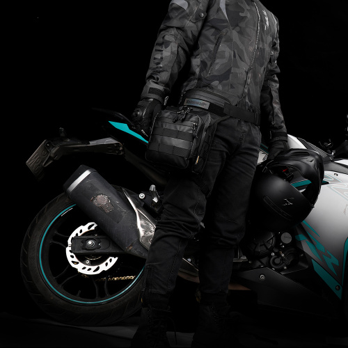 RhinoWalk MT102BK Набедренная мотосумка черная | КУКУХА ШОП фото 16