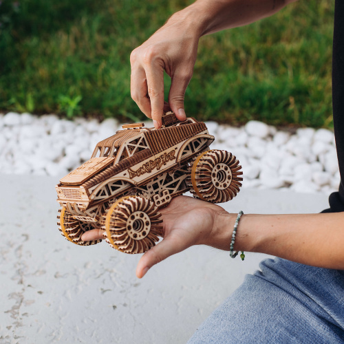 WOOD TRICK BT050 Деревянный 3D конструктор "МОНСТР-ТРАК" | КУКУХА ШОП фото 6