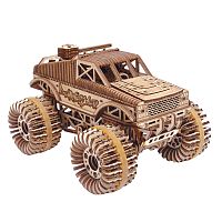 WOOD TRICK BT050 Деревянный 3D конструктор "МОНСТР-ТРАК" | КУКУХА ШОП