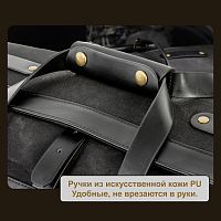 LOBOO BWB40BK Винтажная багажная сумка для мотоцикла 40L | КУКУХА ШОП