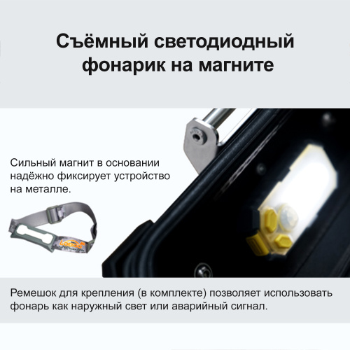 LOBOO P45-SL Центральный кофр 45L серебристый серии PIKE TRACKER | КУКУХА ШОП фото 8