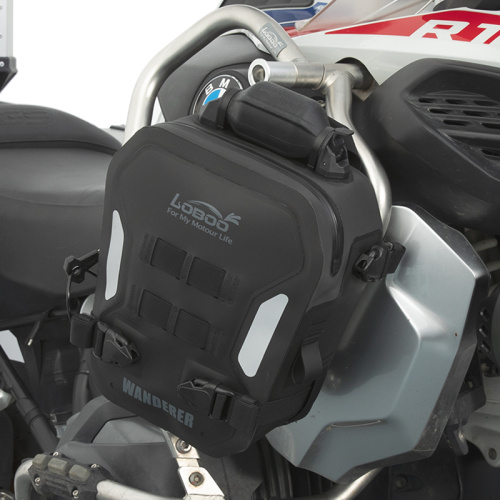 LOBOO BHGB05T Комплект надувных боковых сумок 2х6L серии WANDERER | КУКУХА ШОП фото 3